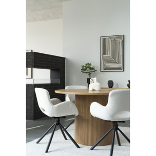 Stampa su Tela Lipari No.3 — Nero e Beige 60×90 cm