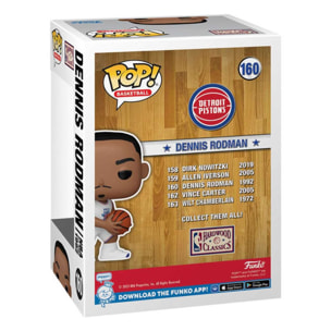 Nba Legends All Stars Pop! Sports Vinile Figura Dennis Rodman (1992) 9 Cm Funko