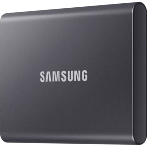 Disque dur SSD externe SAMSUNG portable 2To T7 gris titane