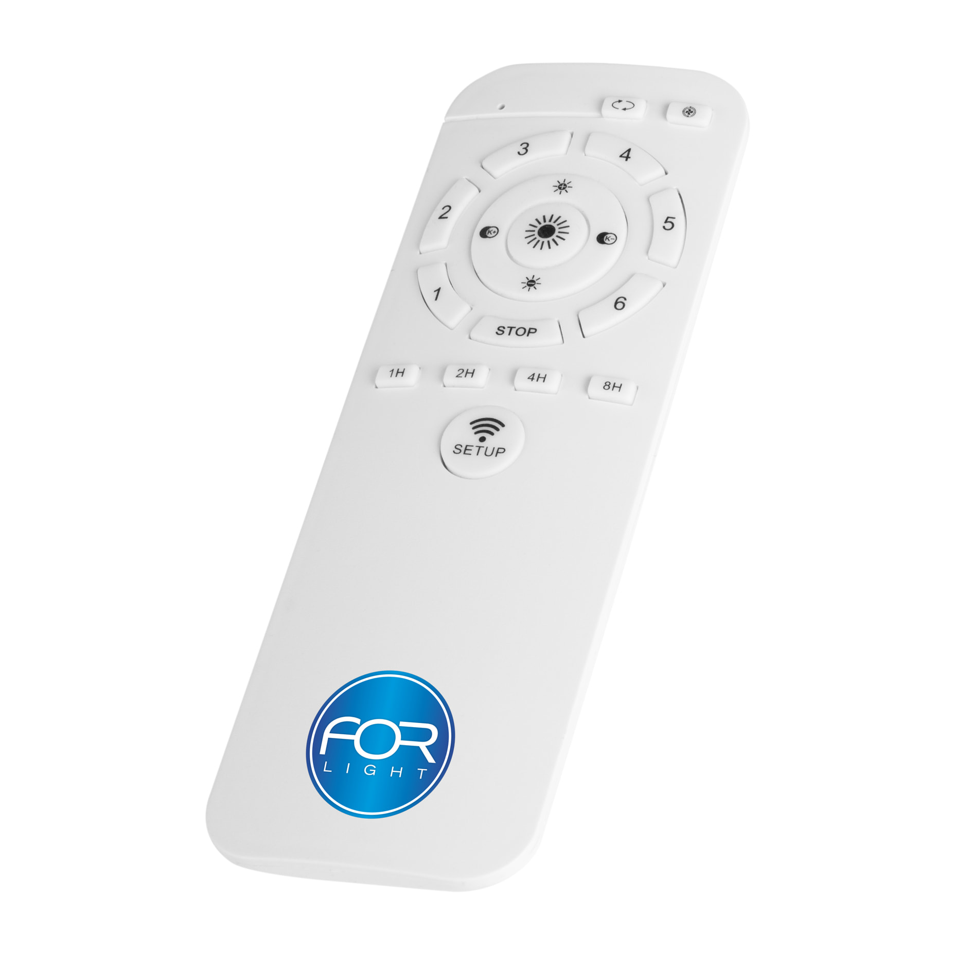 Forlight Ventilador de techo Flip con luz LED Efecto Madera TW 2700-6000K IP44 28W