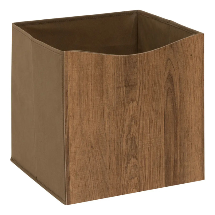 Boîte Mix'n Modul 31x31cm effet bois
