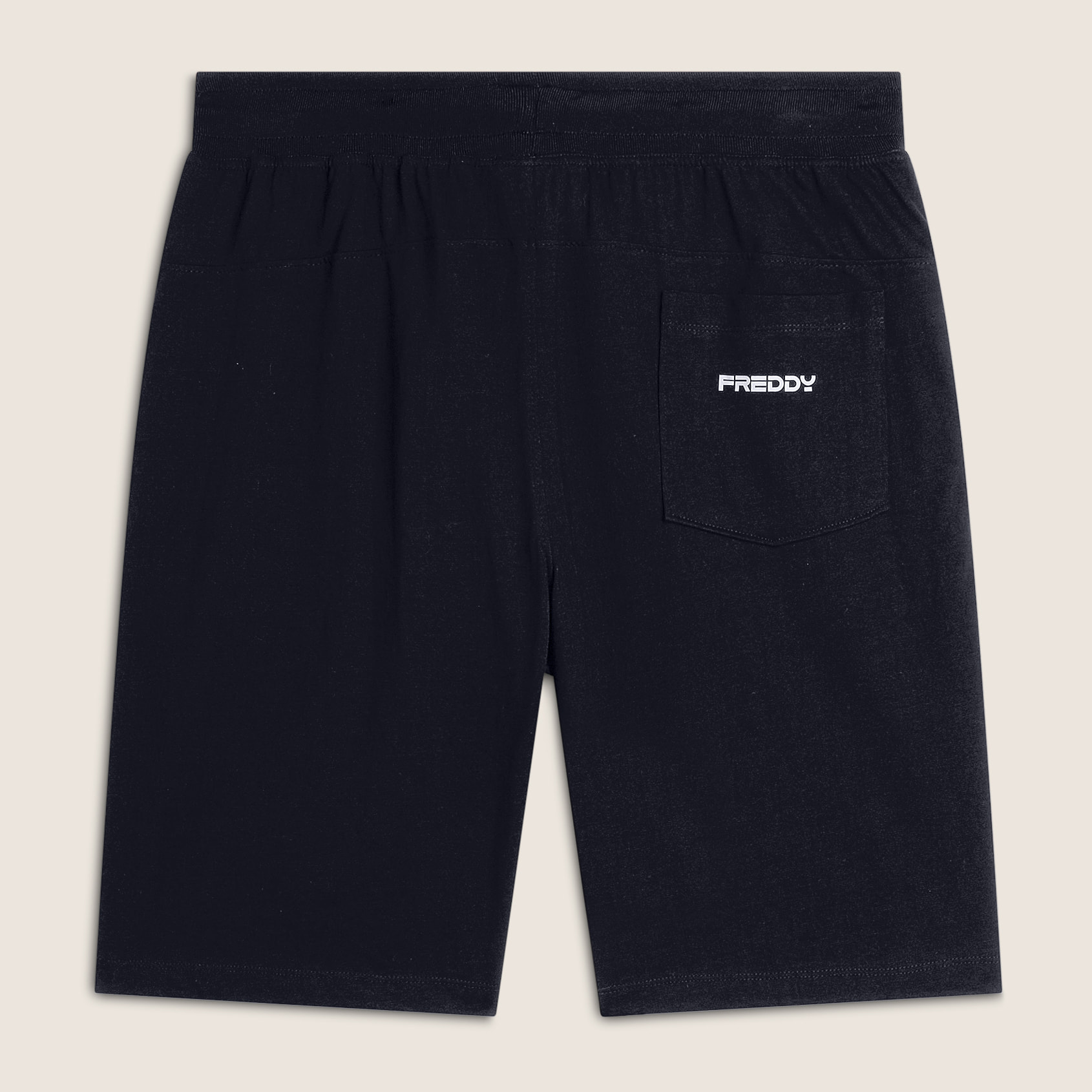 Pantalone Corto Regular Fit da Uomo in Felpa Interlock