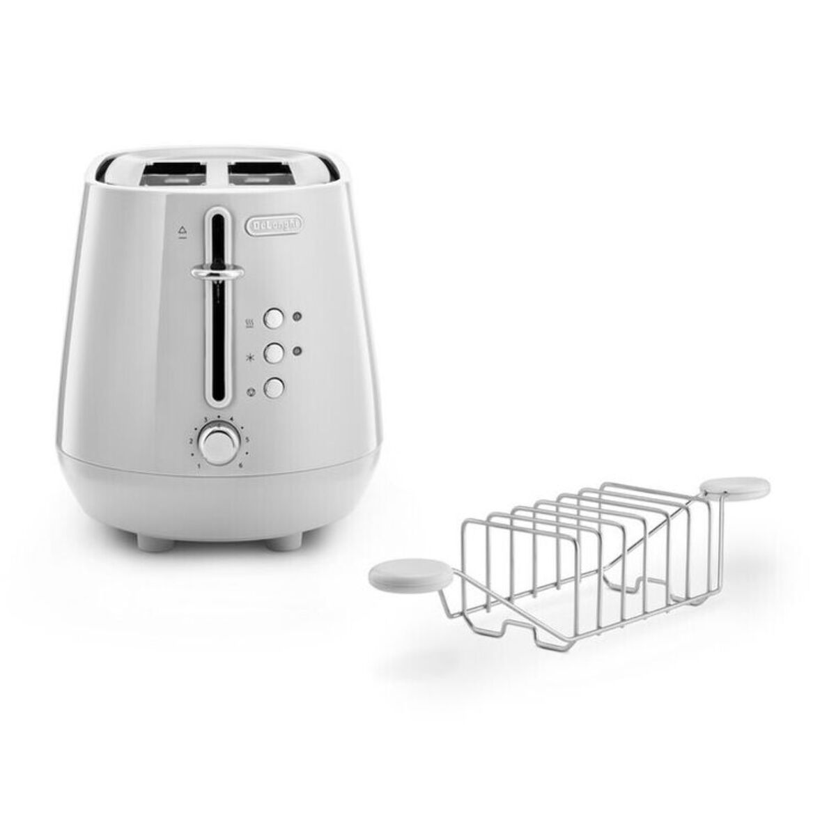 Grille-pain DELONGHI Eclettica Blanc CTY2103.W