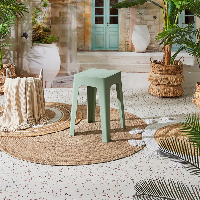 Tabouret Empilable Spectra Vert