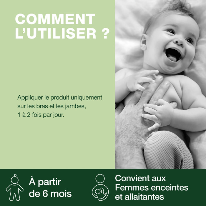 Pranarom - Roller anti-moustiques bébé - Bio - 30 ml