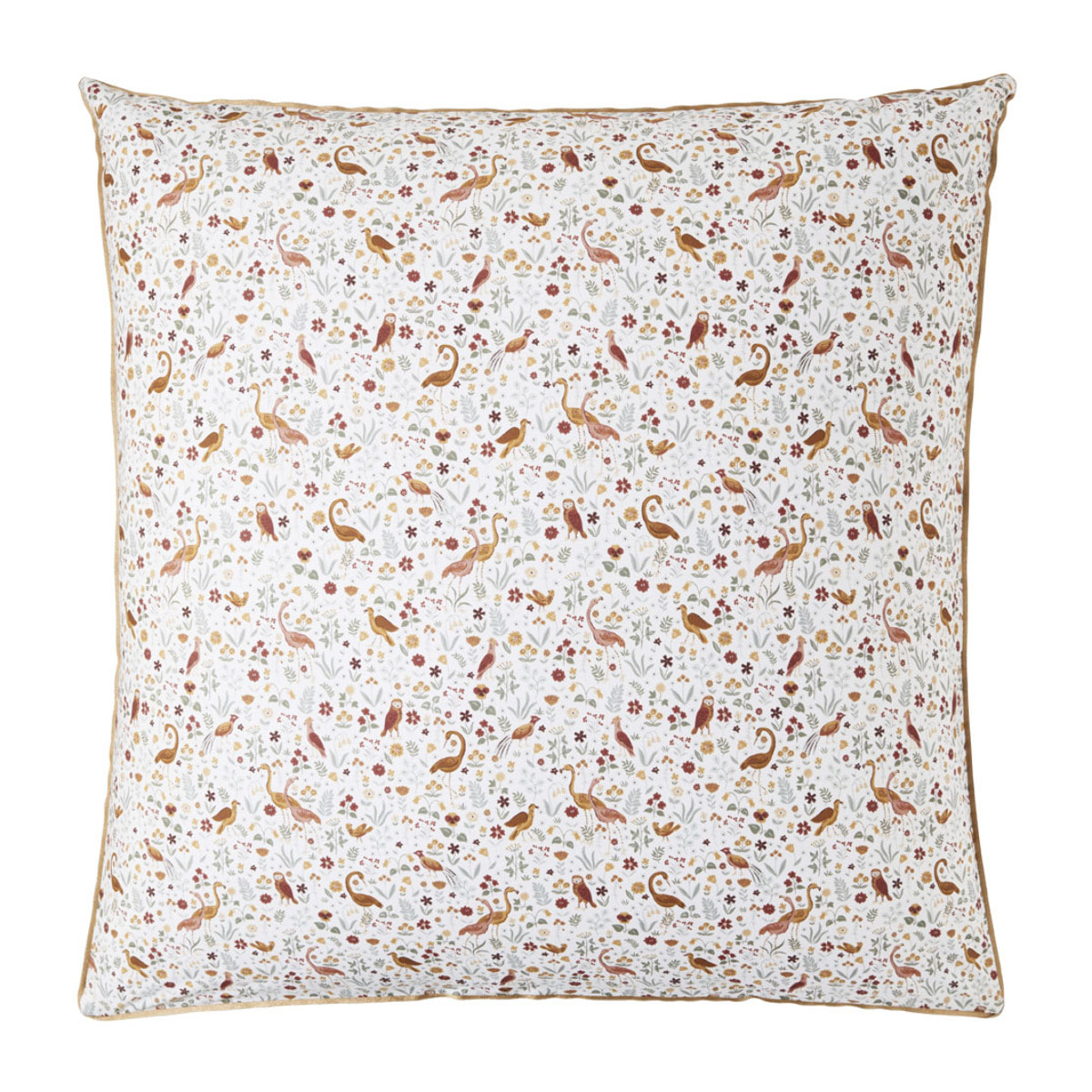 Taie d'oreiller imprimée en percale de coton, PARADE, Multicolore