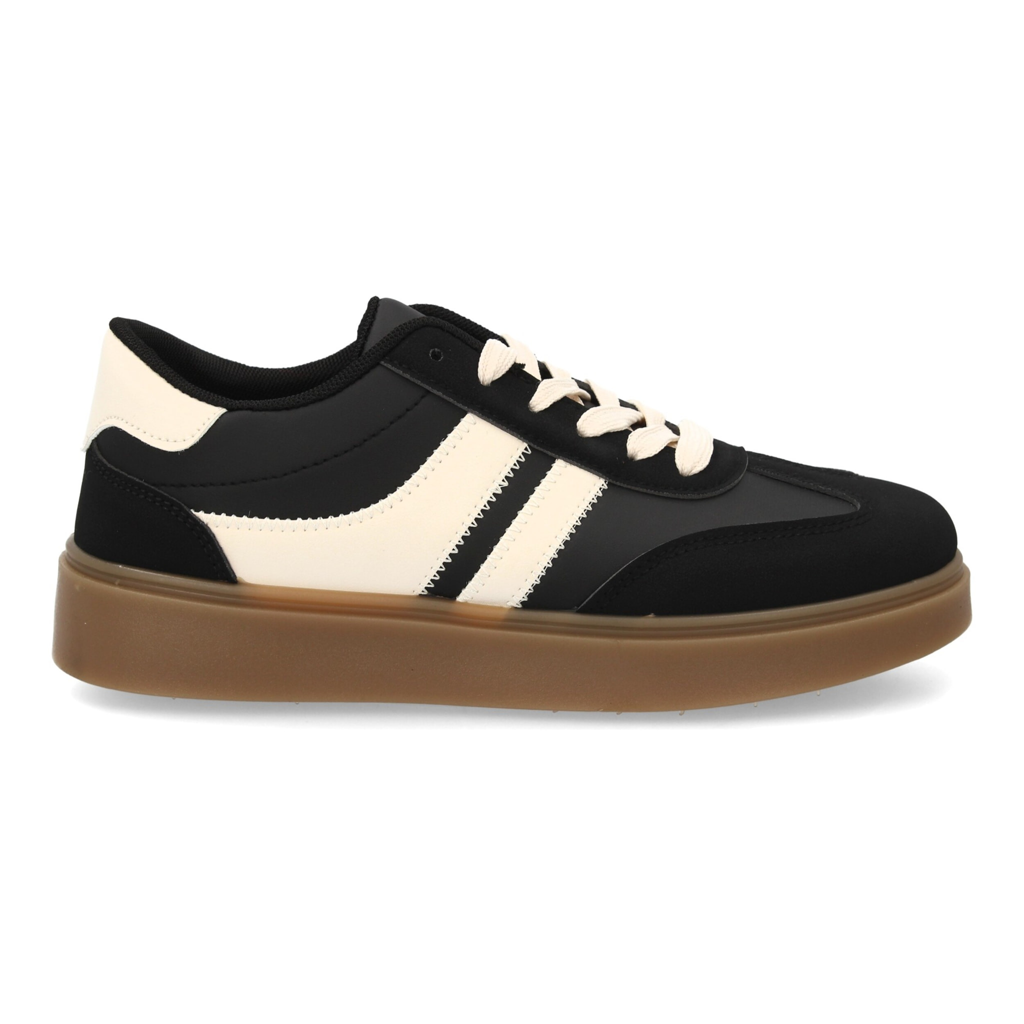 Zapatillas deportivas mujer casual con plataforma y cordones