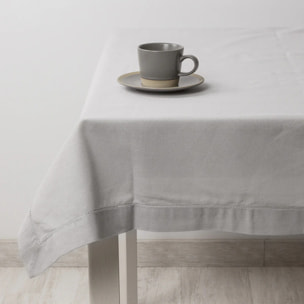 Mantel algodón orgánico gris