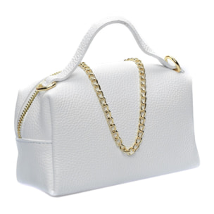 Borsa a spalla Anna Luchini Bianco