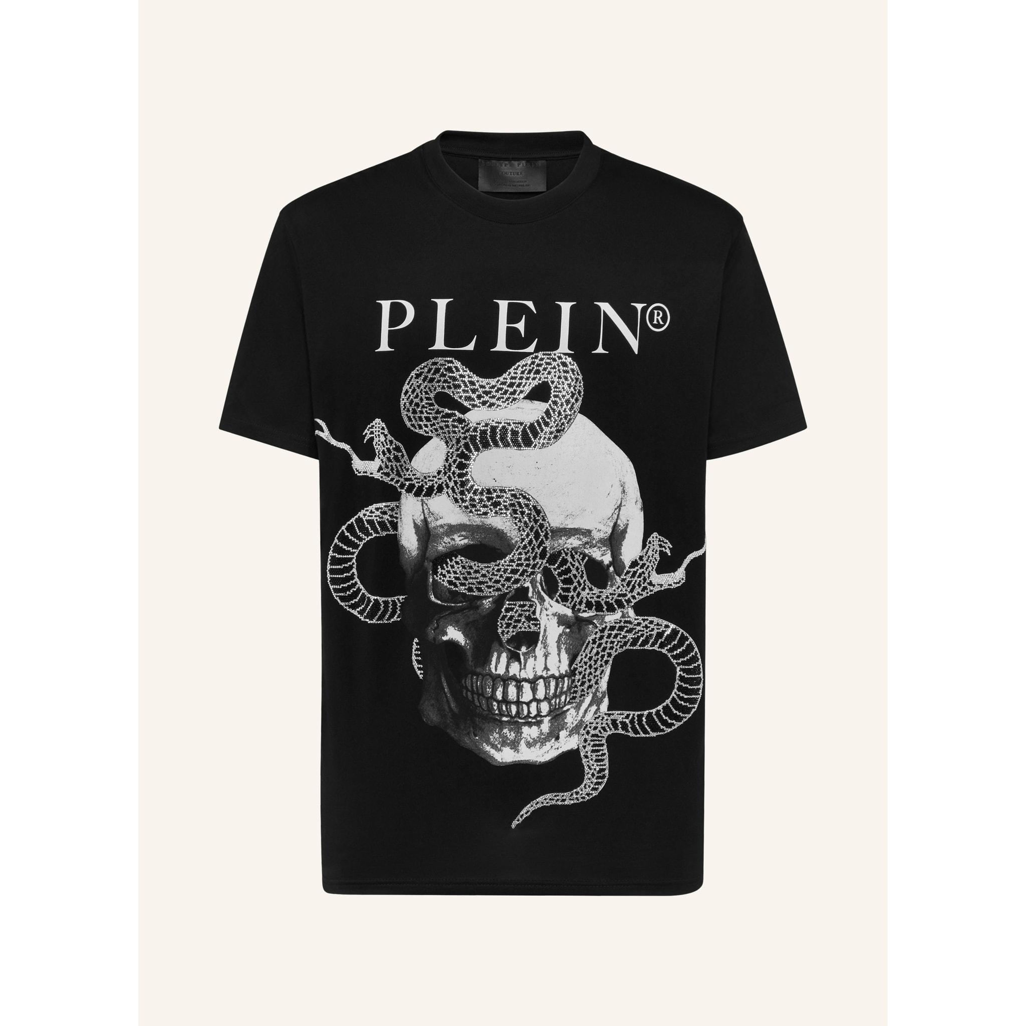 PHILIPP PLEIN Camiseta Cuello Redondo SKULL