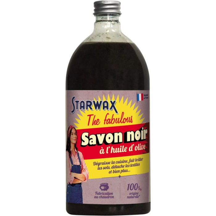 Nettoyant STARWAX SAVON NOIR À L'HUILE D'OLIVE 1L