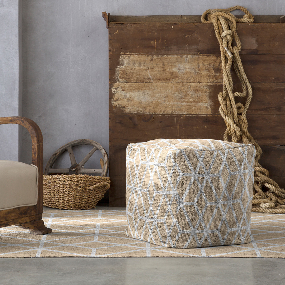 Puff desenfundable de algodón TRICO