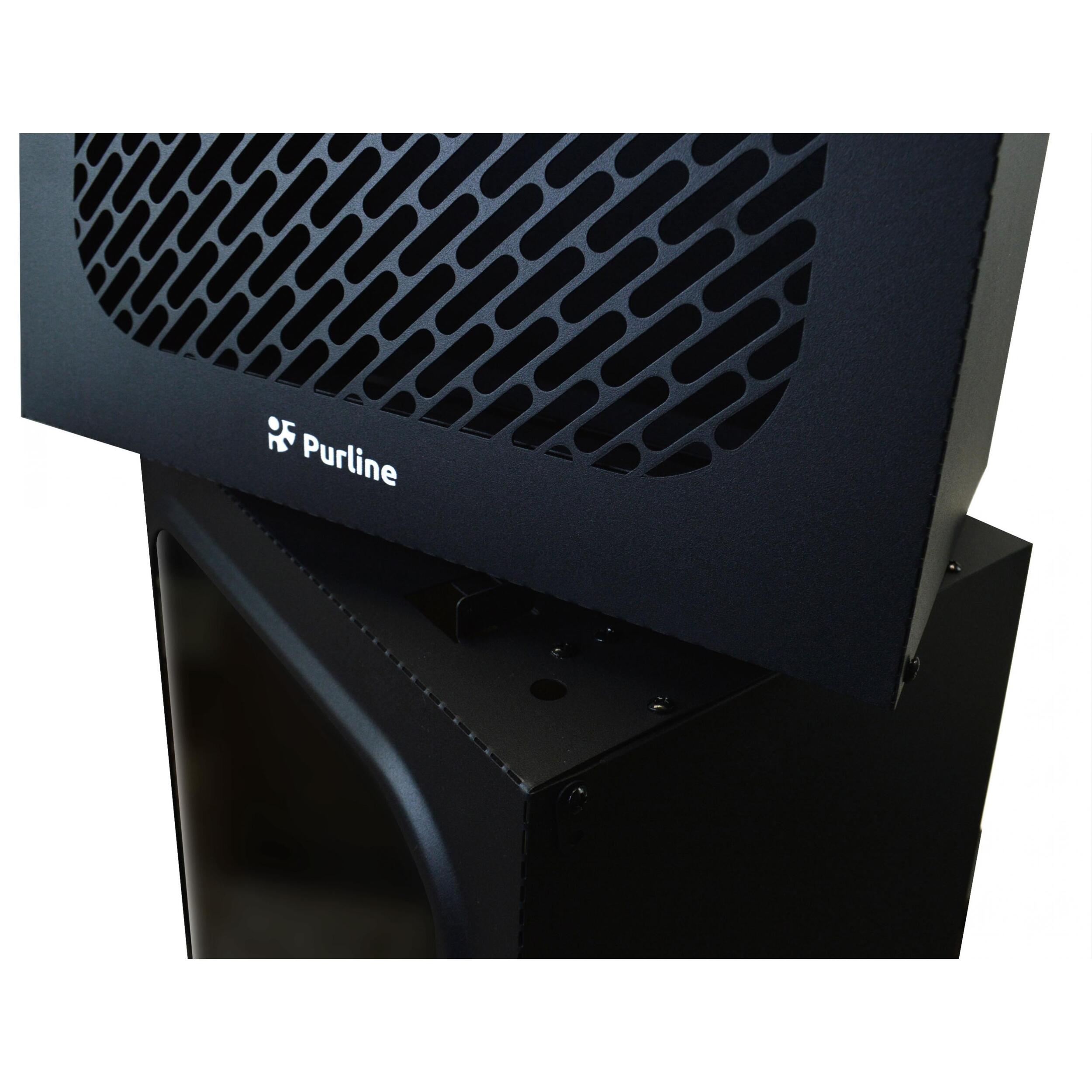 Estufa eléctrica piramidal para interior CHE-730 PURLINE