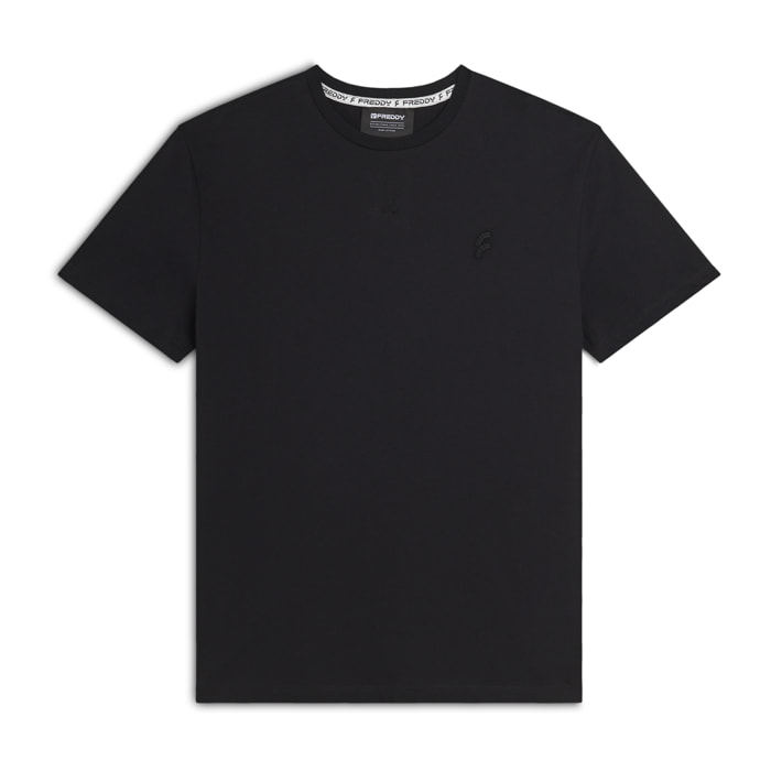 T-shirt Uomo Regular Fit con Inserto a V