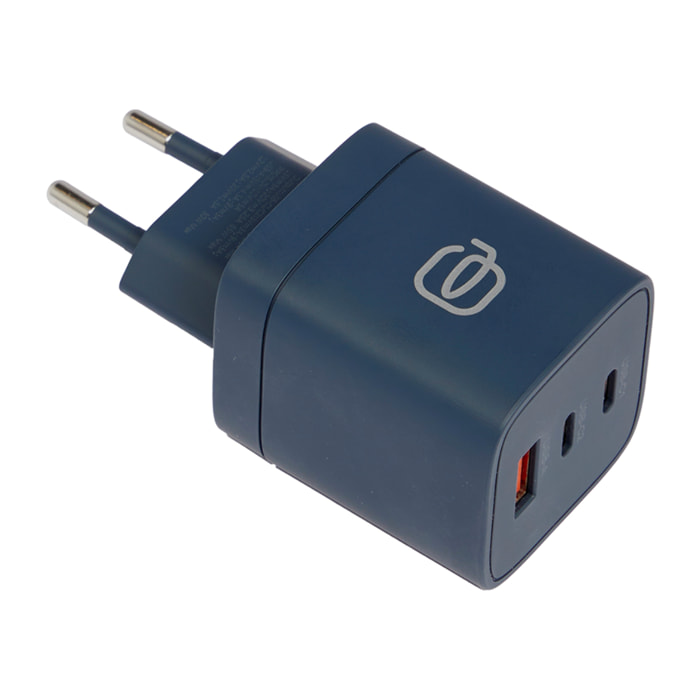 Piquadro Adattatore GaN fastcharger 65W multiporta