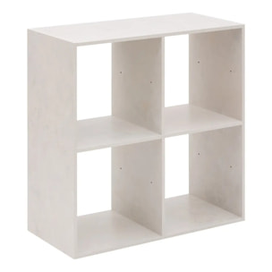 Étagère Mix'N Modul 4 cases carré beige