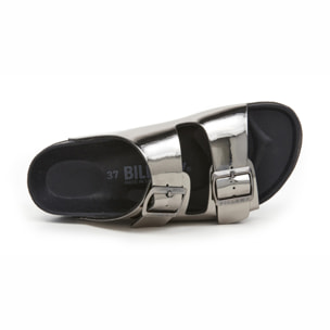 SANDALO CON ZEPPA BILLOWY GRIGIO