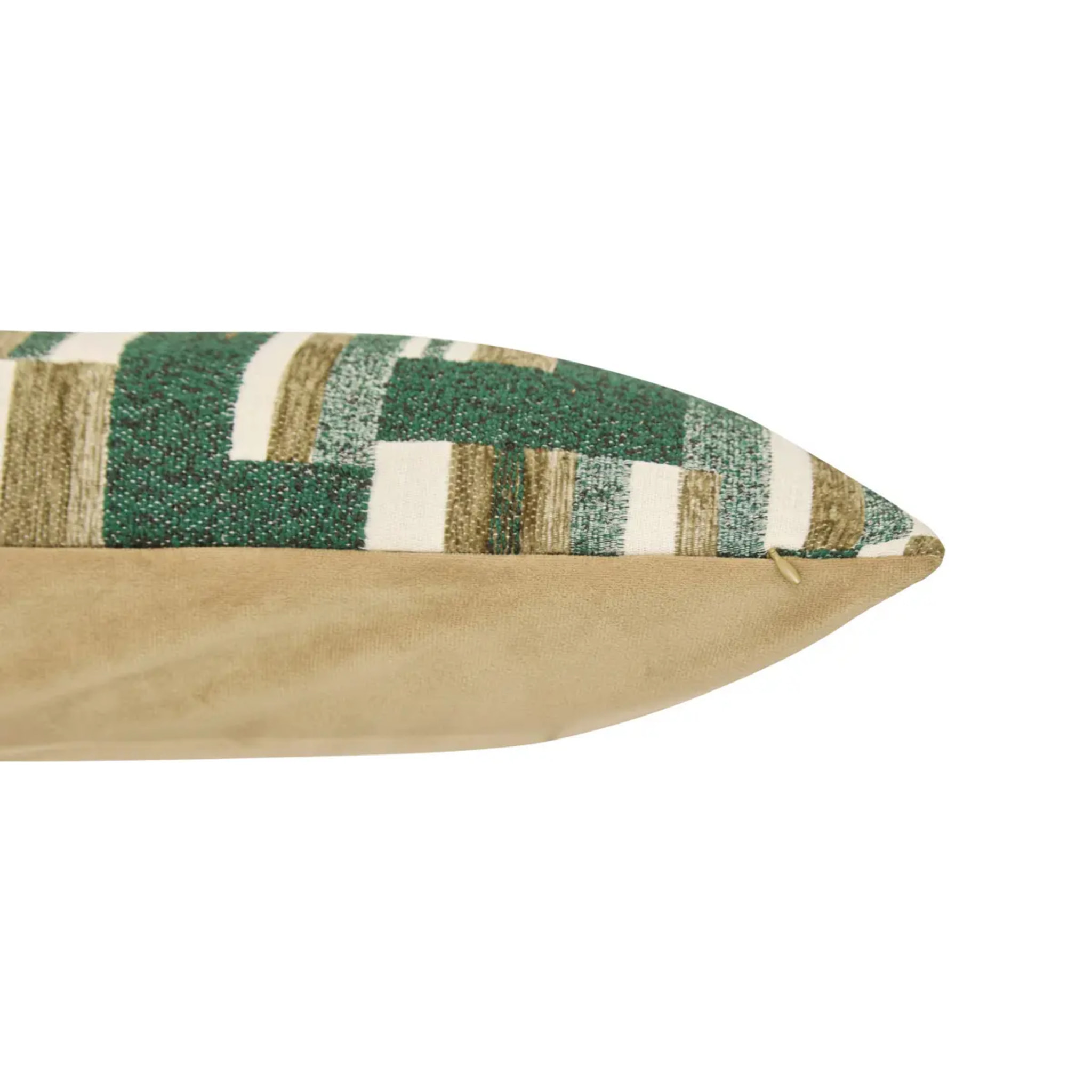 Coussin Calix vert Kaki 50x30cm