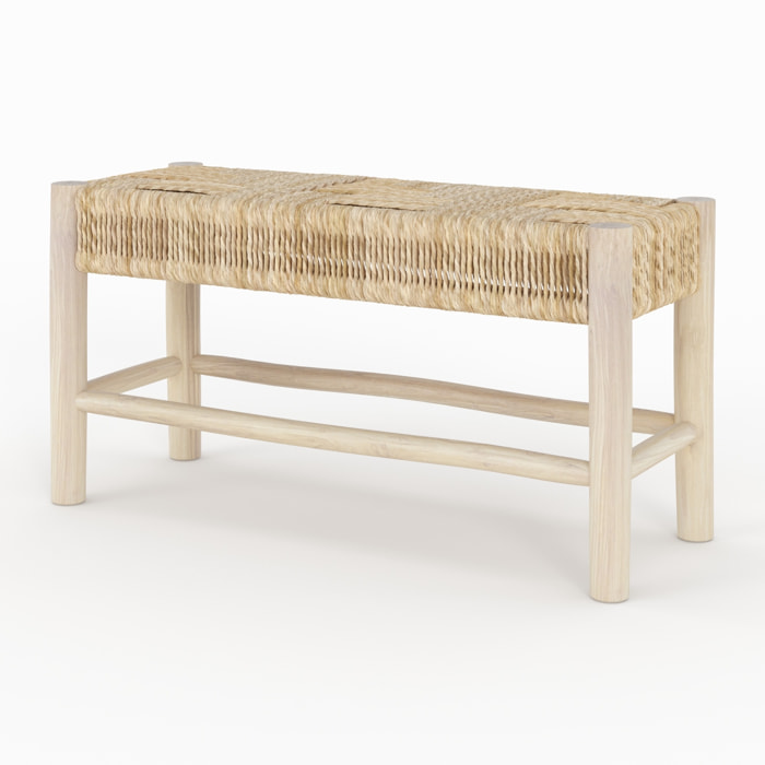 Banc 2 places en branche de teck - Popa