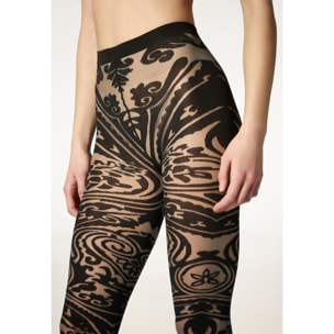 Collant Paisley Tattoo Tights