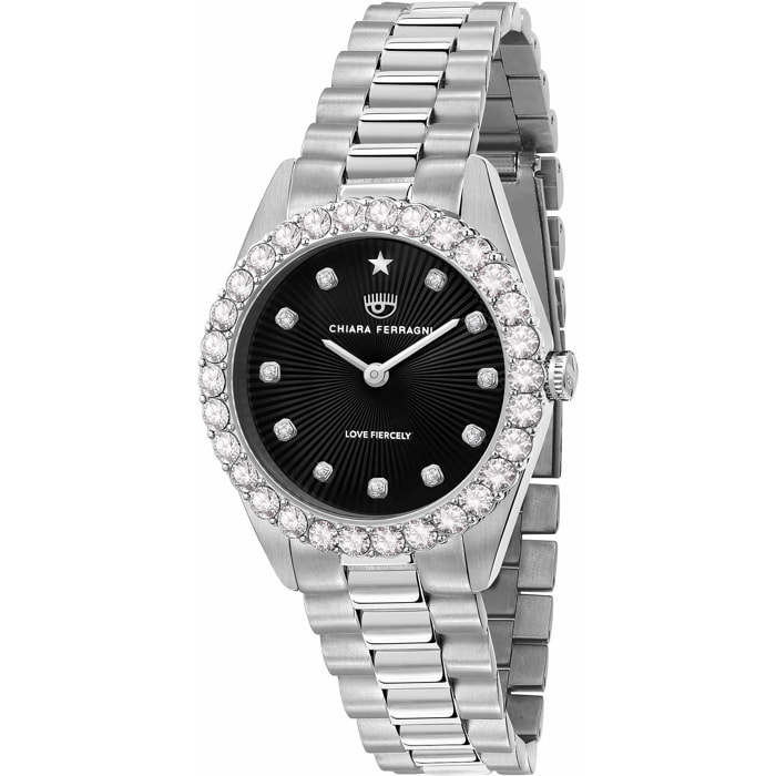 Reloj Chiara Ferragni R1953100510 Mujer Analogico Cuarzo con Correa de Acero inoxidable