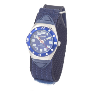 Reloj Chronotech CT7058L-02 Mujer Analogico Cuarzo con Correa de Textil