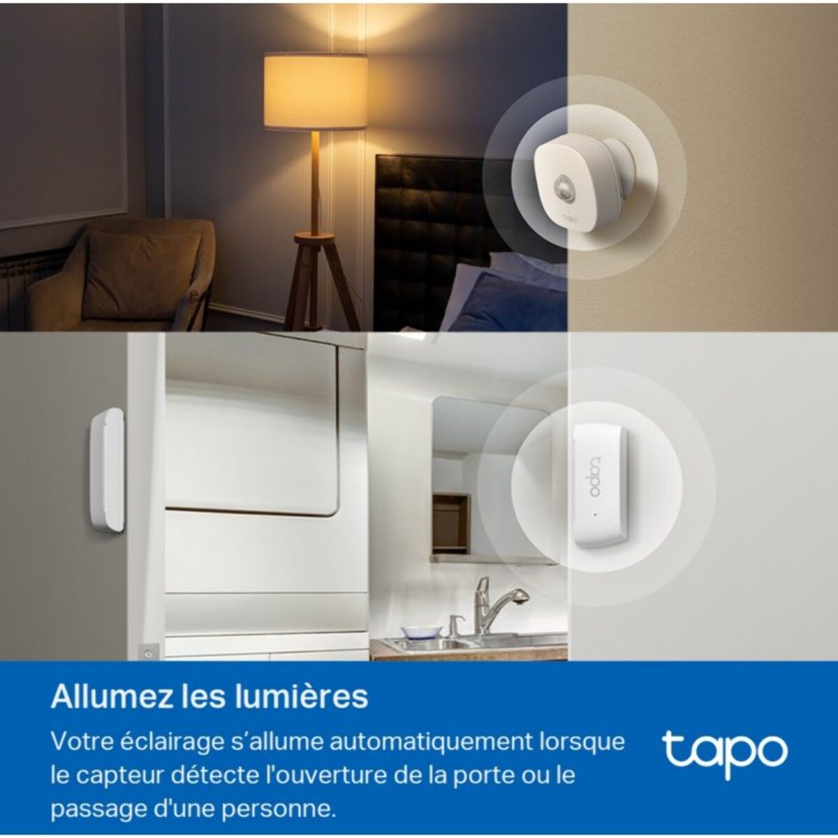 Détecteur d'ouverture TP-LINK Tapo T30 KIT