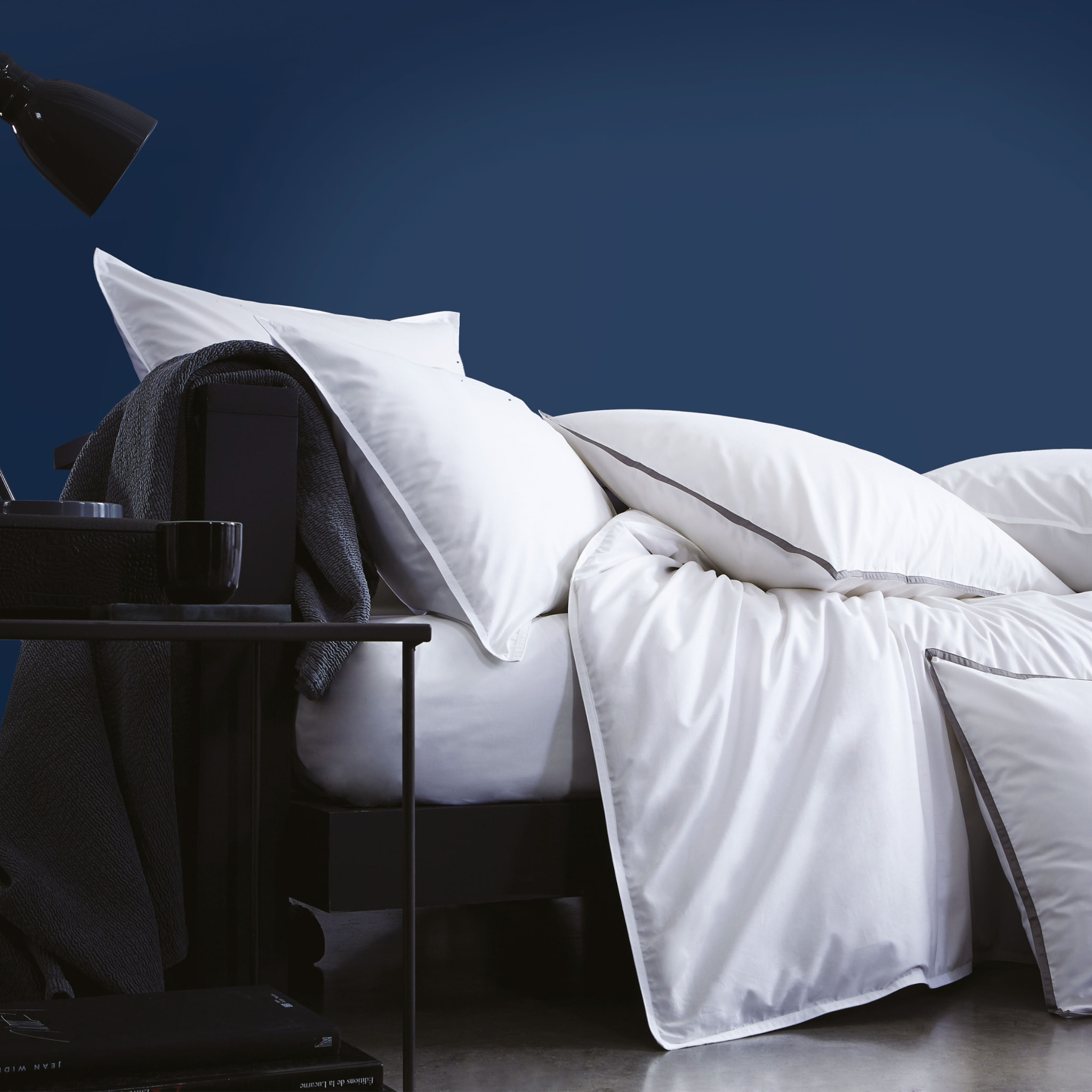 Housse de couette en percale de coton prestige 120 fils, VOLUPTÉ PURE