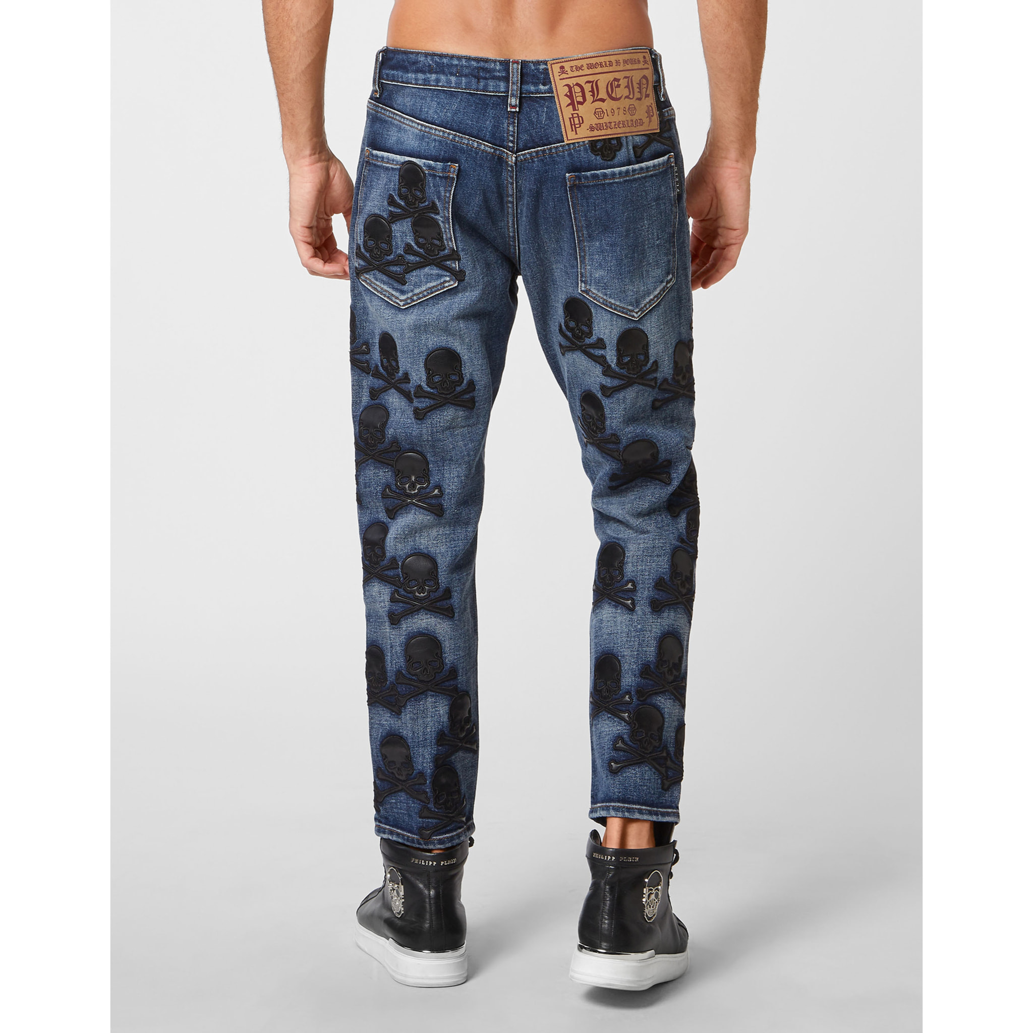 PHILIPP PLEIN Vaqueros Regular Fit SKULL