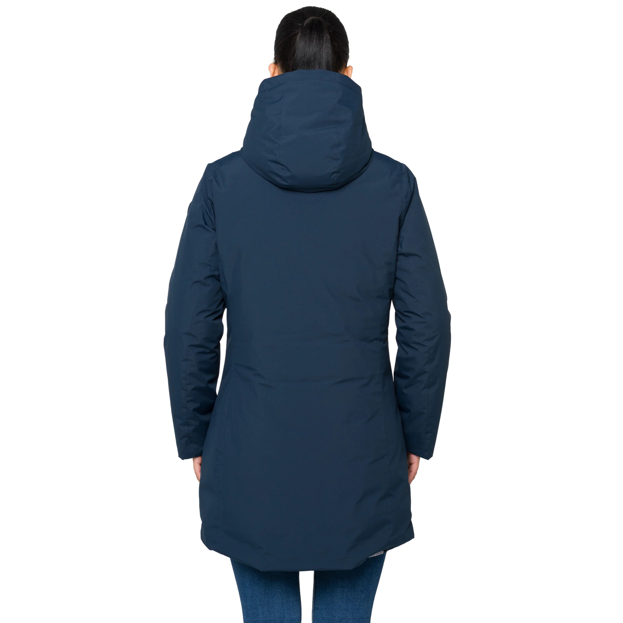Parka ANOUK imbottito impermeabile blu navy
