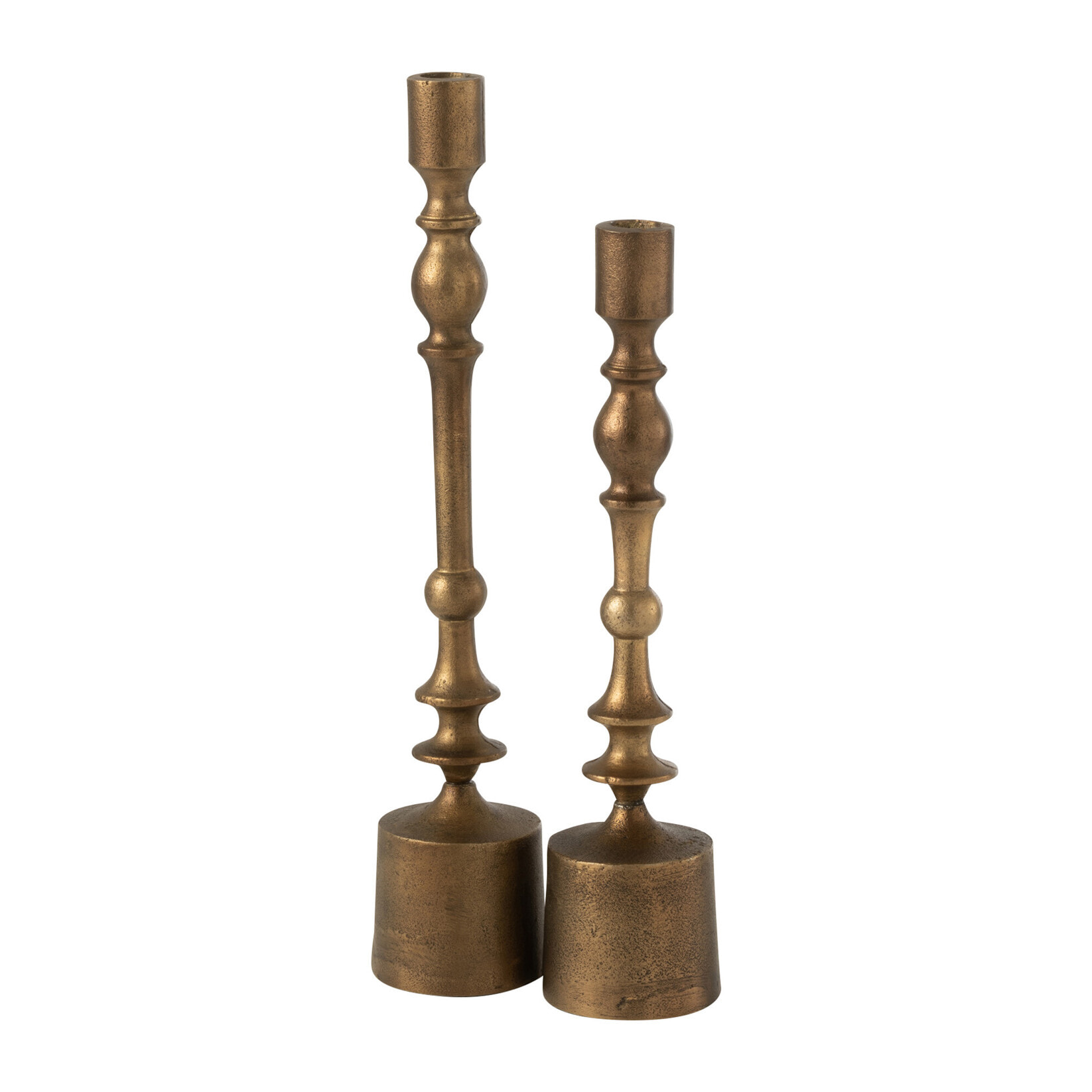 J-Line chandelier Neuh - aluminium - bronze - large