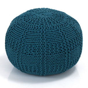 ORESTELUCHETTA pouf BETH LIGHT BLUE