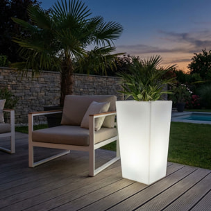 Vase lumineux intérieur/extérieur LED avec batterie VASE LED 75CM