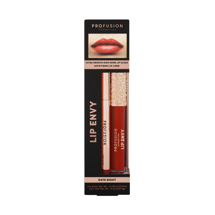 Lip Envy Gloss and Lip Liner Duo - Le duo parfait pour des lèvres dessinées et pulpeuses !