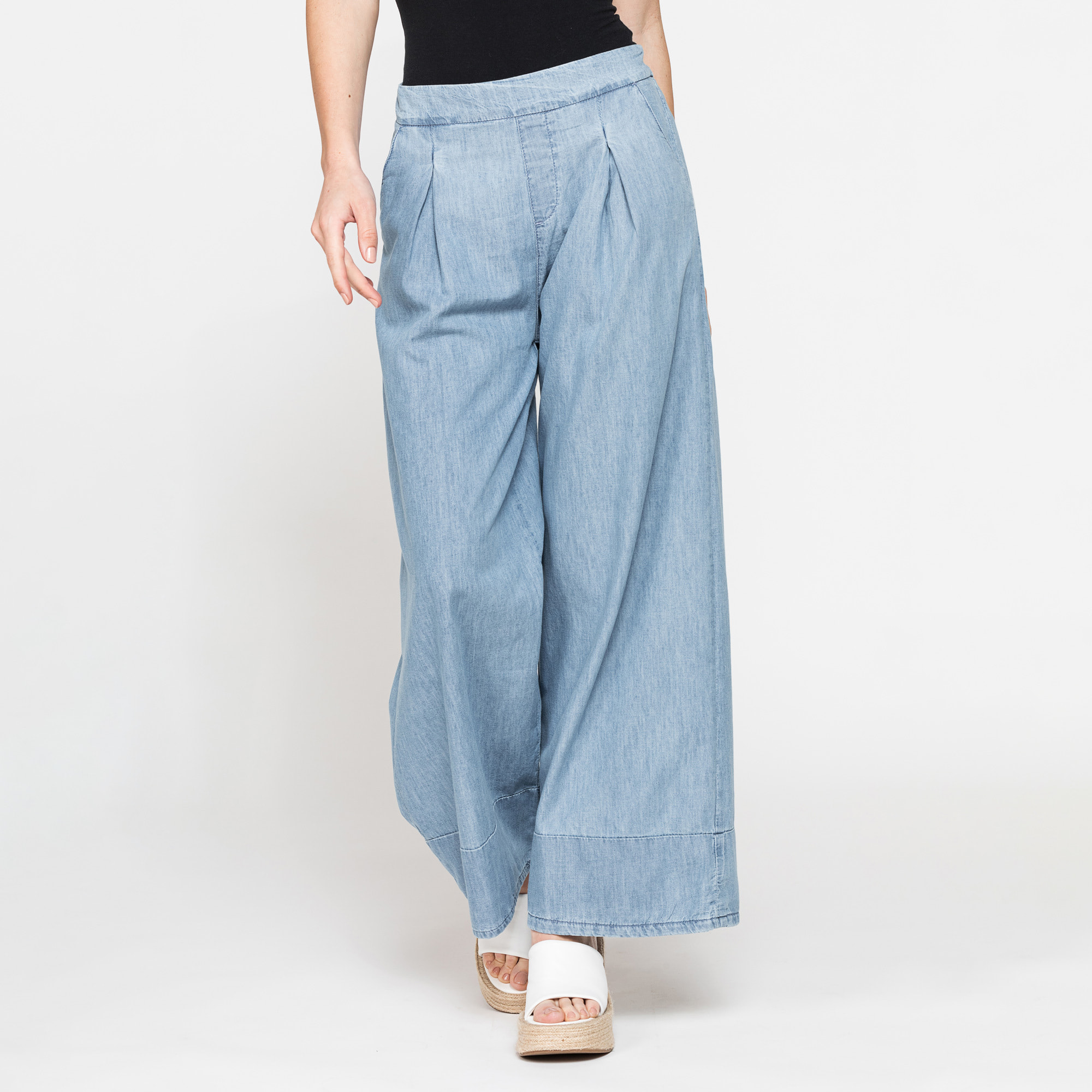 JEANS DONNA A PALAZZO