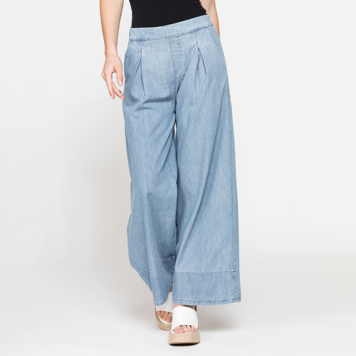 JEANS DONNA A PALAZZO