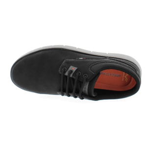 Armata di Mare Scarpe Uomo Scarponcino Casual Stringate con Soletta Rimovibile in Memory Foam AMU W24L635 Black