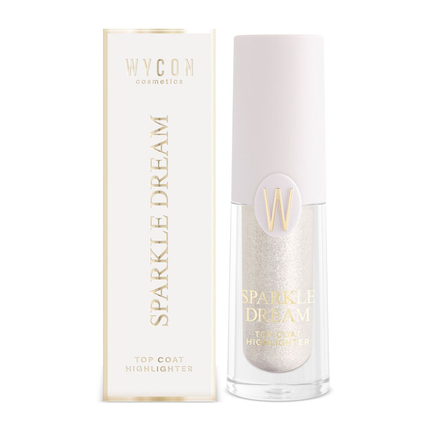 SPARKLE DREAM - HIGHLIGHTER TOP COAT Illuminante liquido top coat effetto “sparkling”
