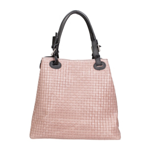 Borsa Shopper da donna In Vera pelle Made in Italy 32x29x17 cm