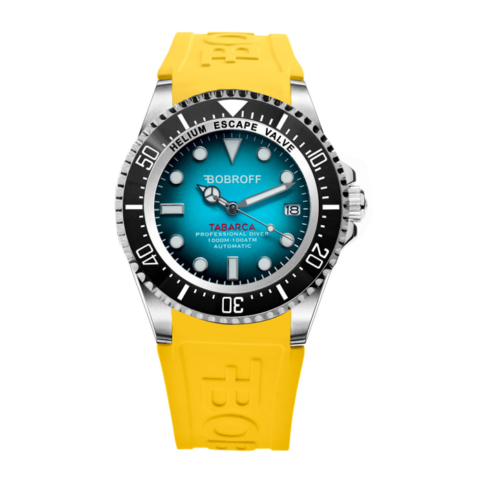 Reloj Bobroff BF0009-BFSTA Hombre Analogico Automatico con Correa de Silicona