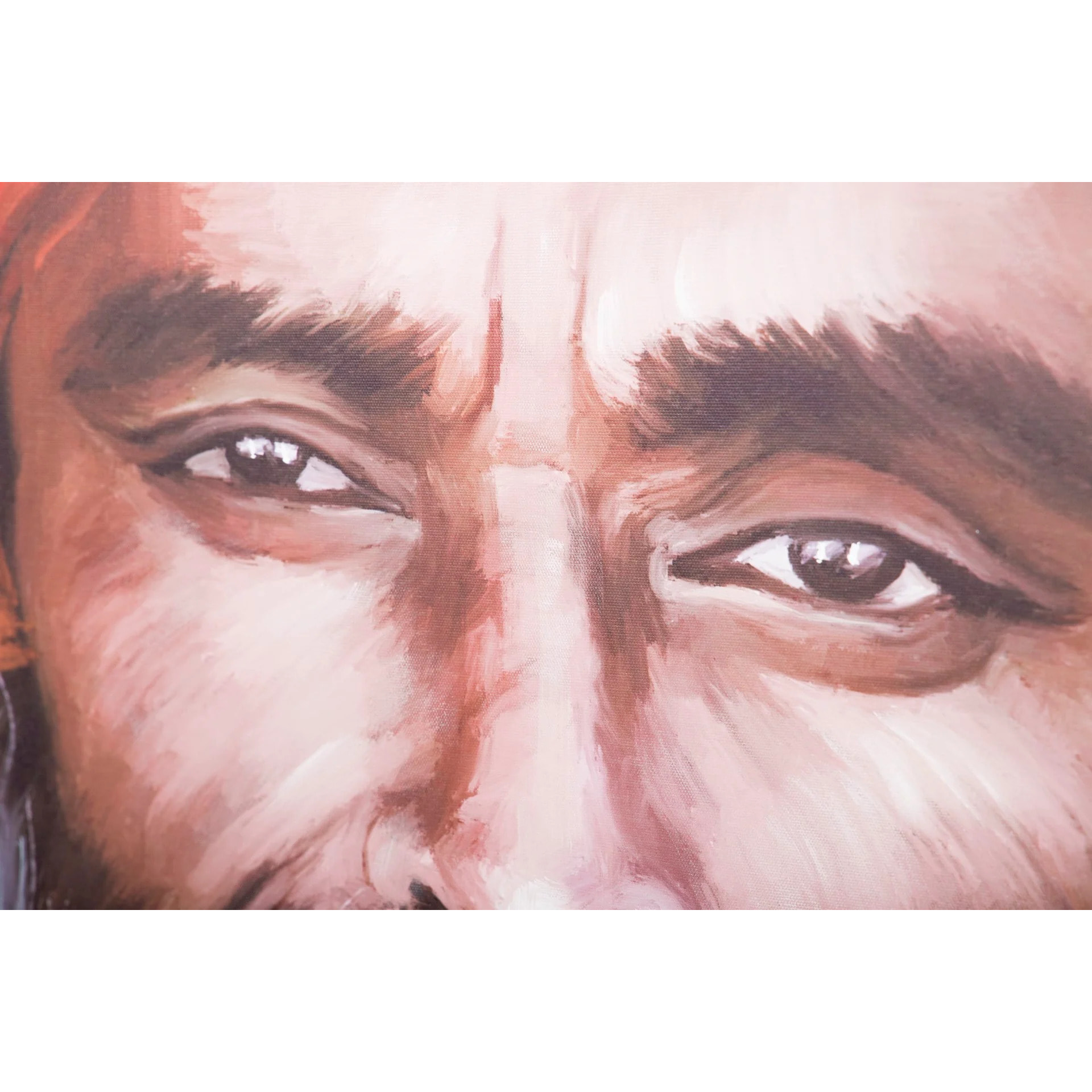 Cuadro Hombre 80% Pintado A Mano Marco 80x4x120 Cm