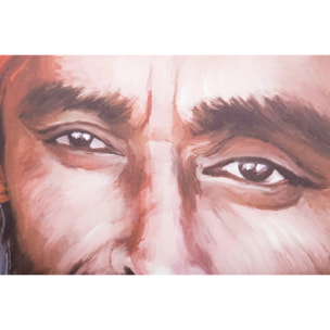 Cuadro Hombre 80% Pintado A Mano Marco 80x4x120 Cm