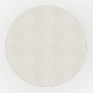 Table d'appoint ronde en béton blanc D30 cm - Tahiti
