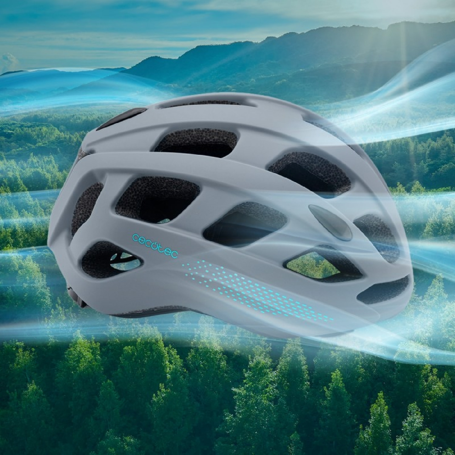 Cecotec Casque Montagne BrainGuard Sprinter Grey L-XL, Taille L - XL 58-61 cm, 2