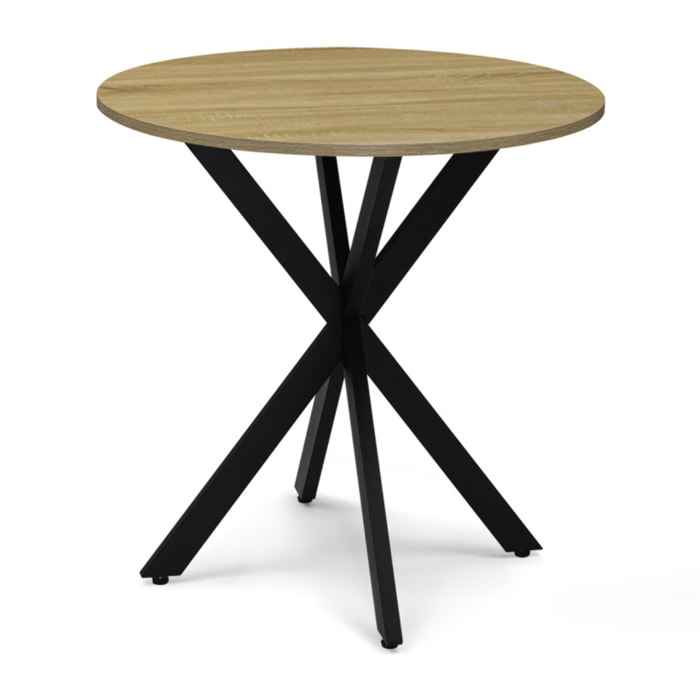 Table à manger ronde Soline Ø80cm