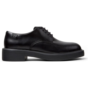Zapatos de cordones - CAMPER Dean - Negro - Cuero liso