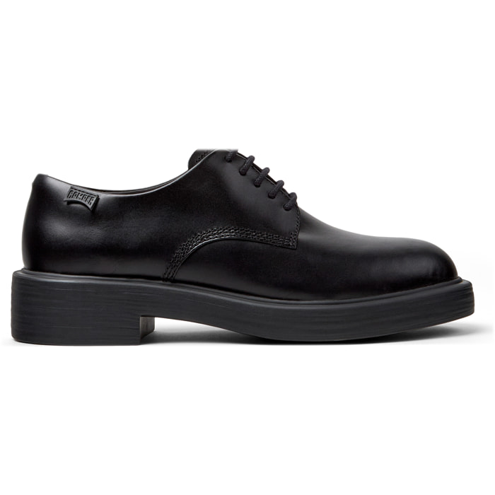Zapatos de cordones - CAMPER Dean - Negro - Cuero liso