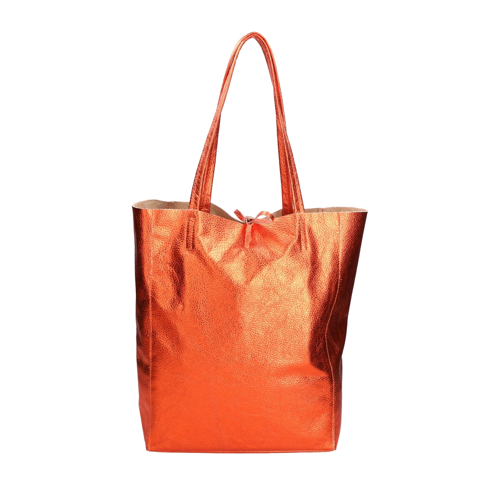 Borsa a spalla da Donna Genny in Vera Pelle Made in Italy 36x40x11 cm