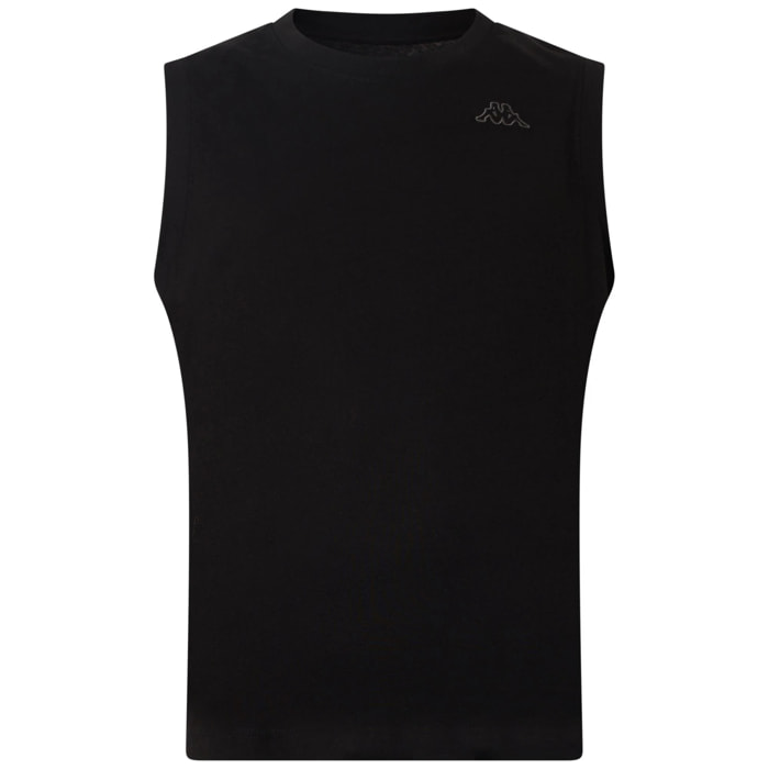 Kappa - T-Shirts & Top Uomo Nero - Logo Korpo Cadwal