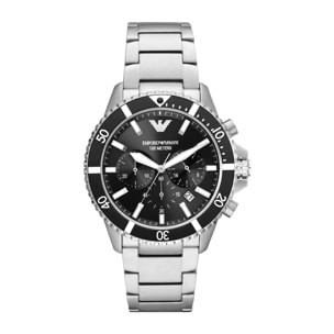 Orologio Emporio Armani DIVER Acciaio Silver